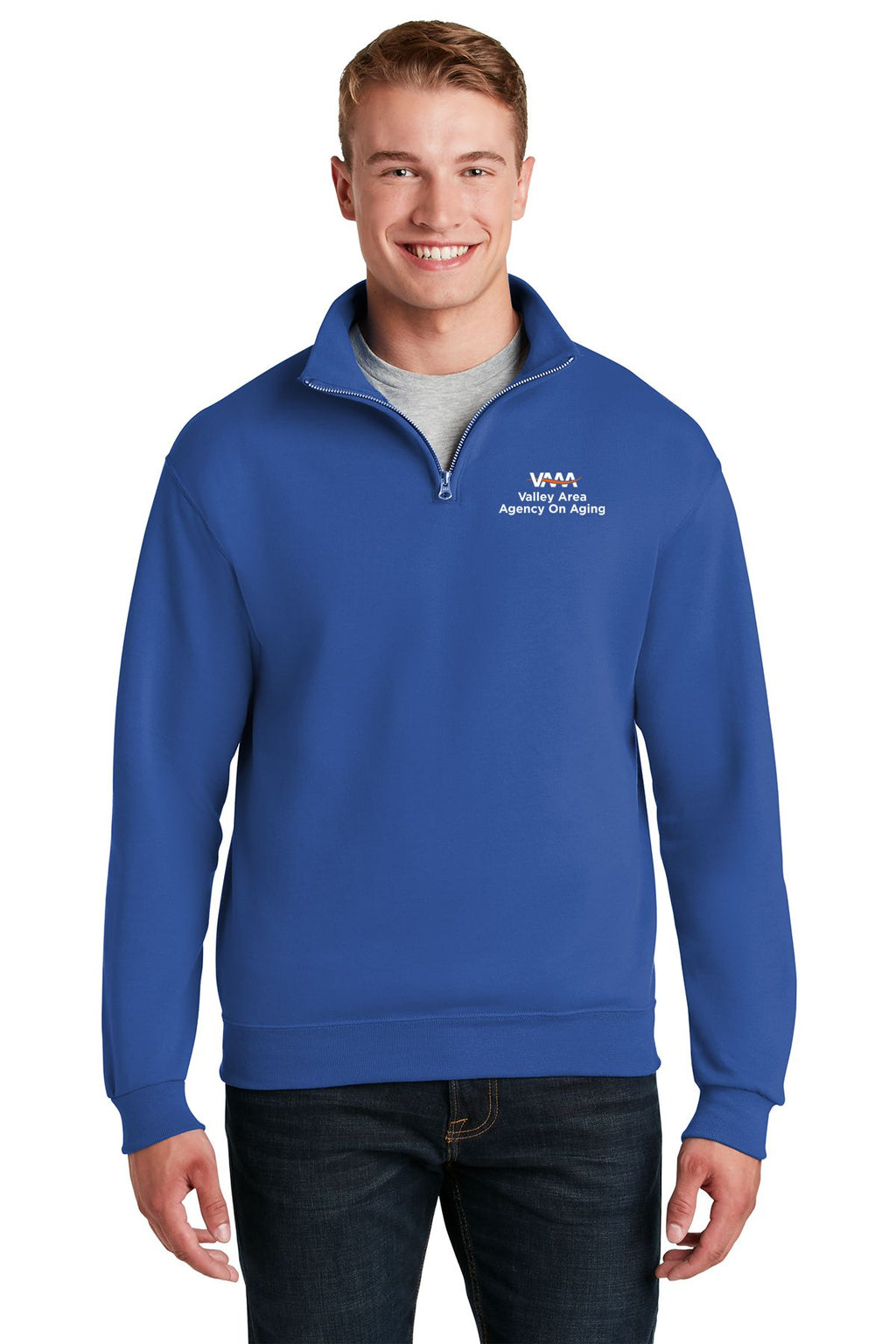 Valley Area Agency On Aging 1/4 Zip Cotton Pullover