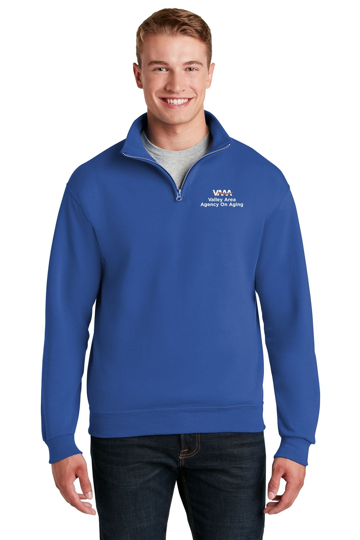 Valley Area Agency On Aging 1/4 Zip Cotton Pullover