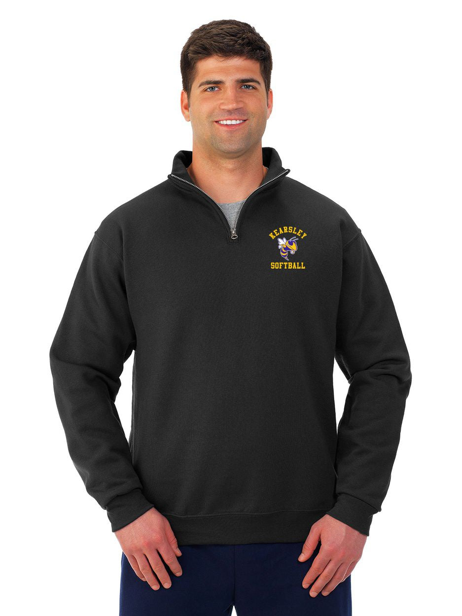 Kearsley Softball 1/4 Zip Cotton Pullover