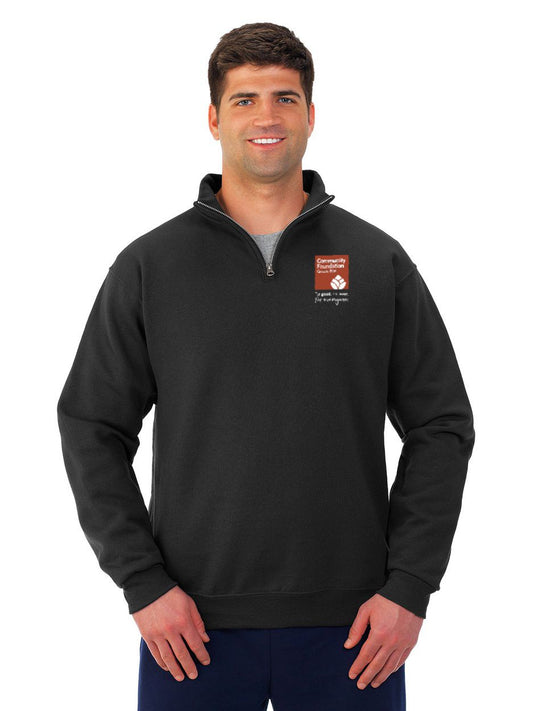 Community Foundation of Greater Flint 1/4 Zip Cotton Pullover