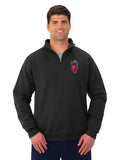 Mustangs 1/4 Zip Cotton Pullover