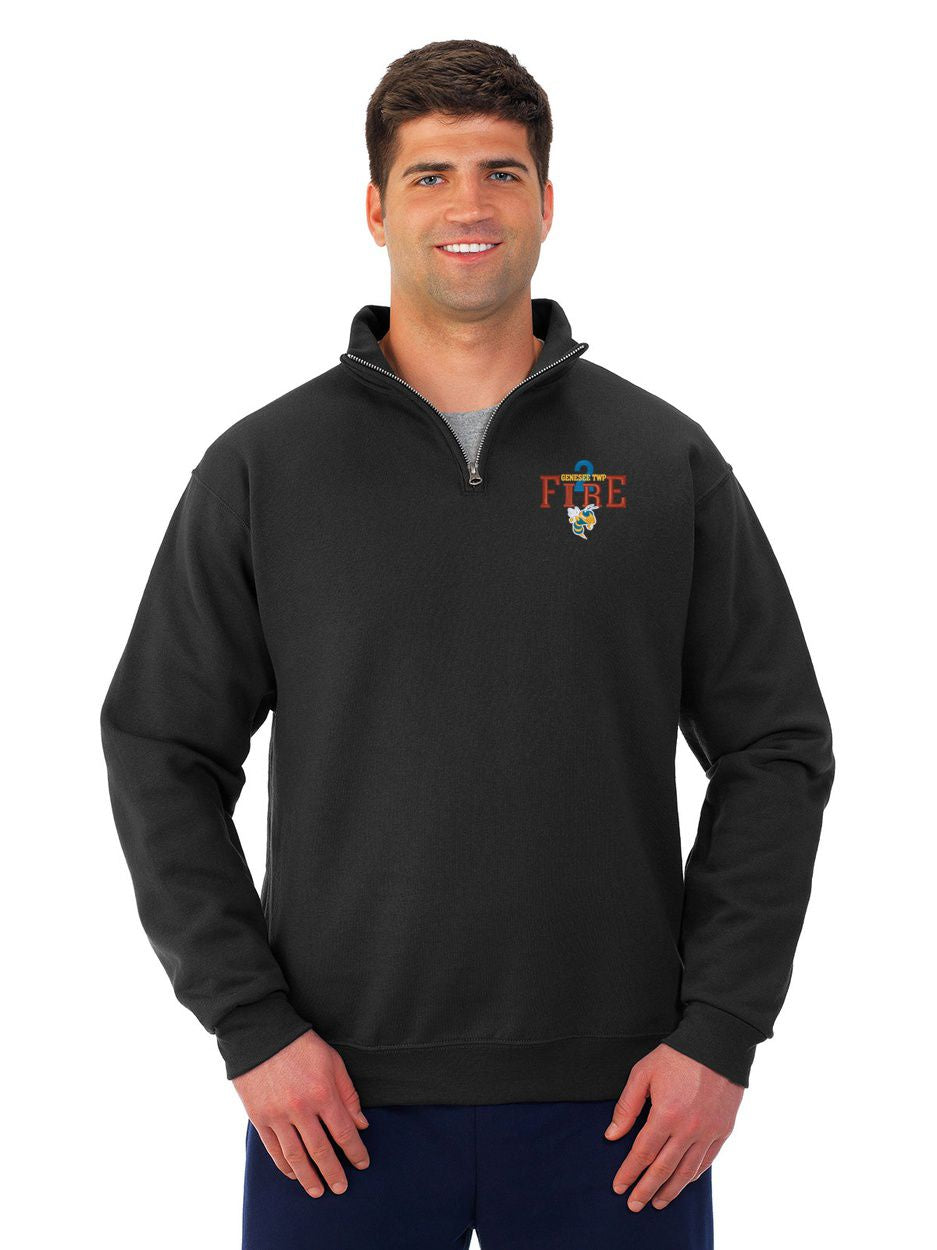 Genesee TWP Fire Department 1/4 Zip Cotton Pullover