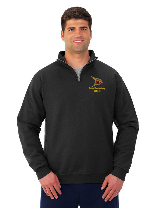 Gates Elementary 1/4 Zip Cotton Pullover