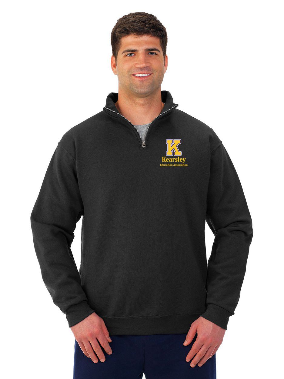 Kearsley Education Association 1/4 Zip Cotton Pullover