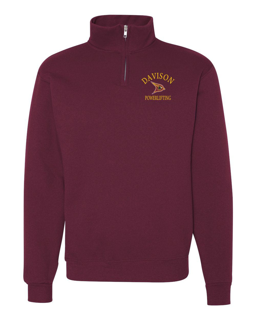 Davison Powerlifting 1/4 Zip Cotton Pullover