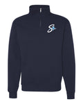 Sharks Softball 1/4 Zip Cotton Pullover