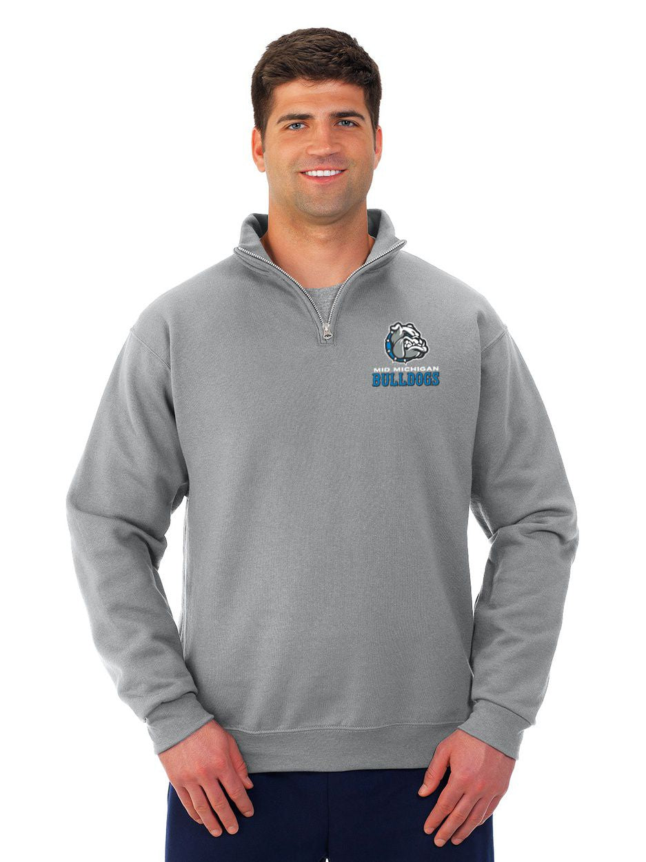Mid Michigan Bulldogs 1/4 Zip Cotton Pullover