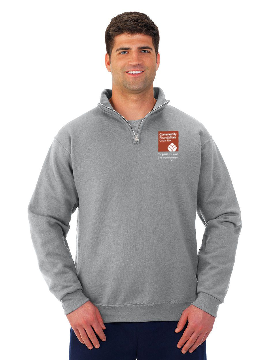 Community Foundation of Greater Flint 1/4 Zip Cotton Pullover