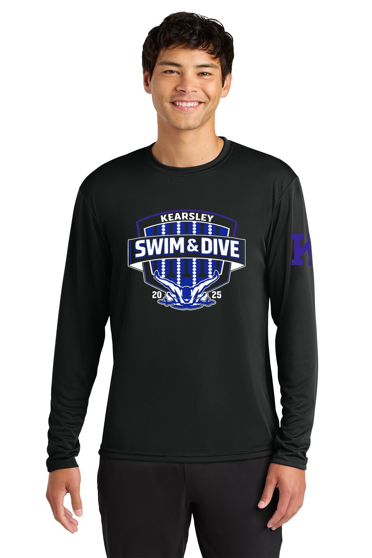 Kearsley Swim & Dive Cooling Performance Long Sleeve Tee