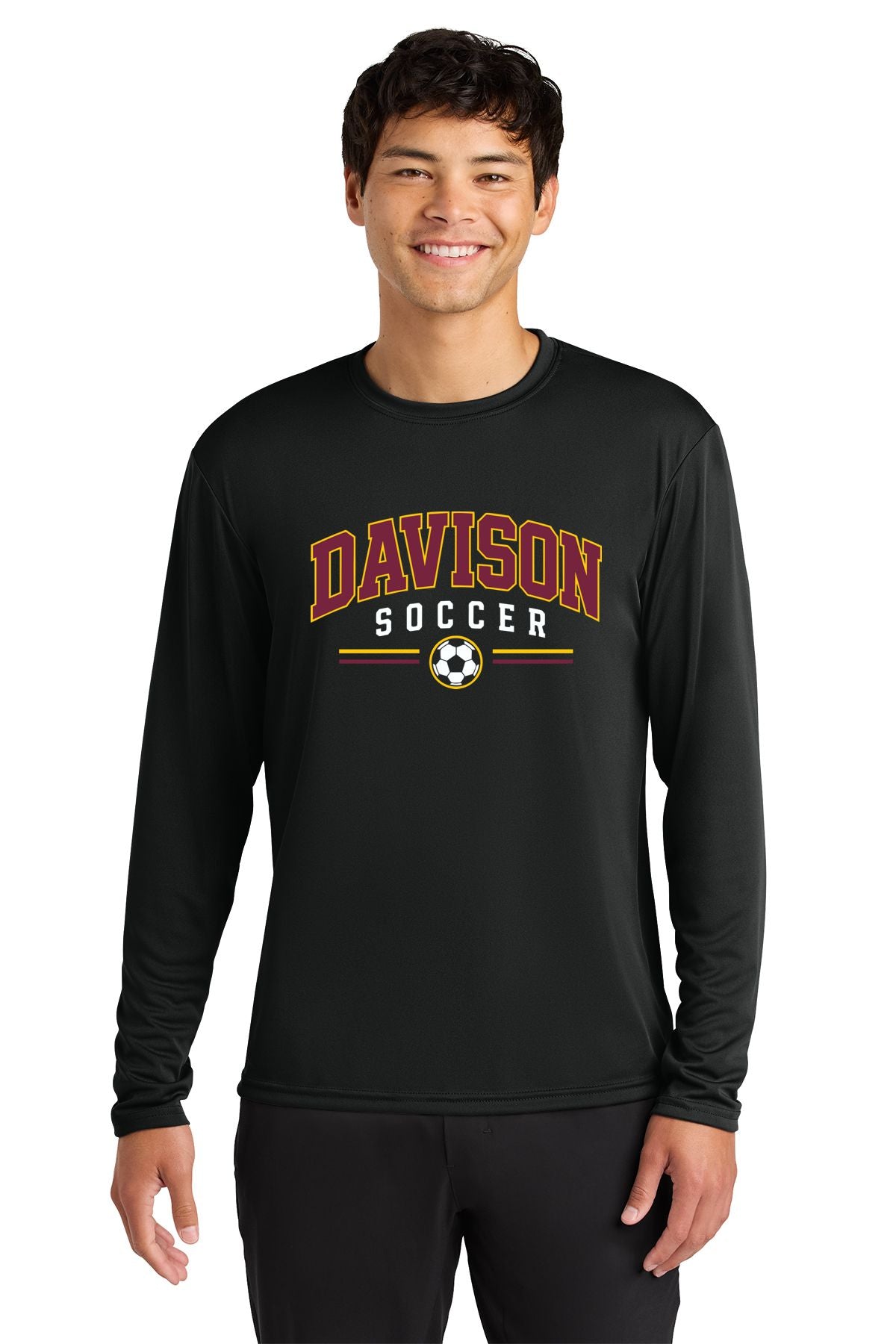 Davison Soccer Cooling Performance Long Sleeve Tee