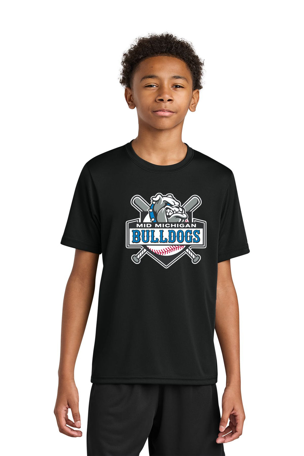 Mid Michigan Bulldogs Cooling Performance Short Sleeve Tee