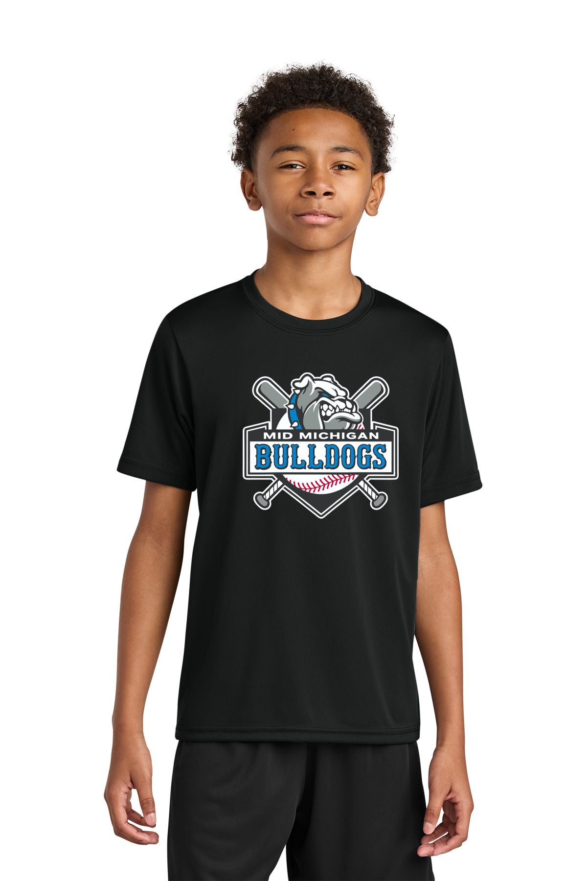 Mid Michigan Bulldogs Cooling Performance Short Sleeve Tee