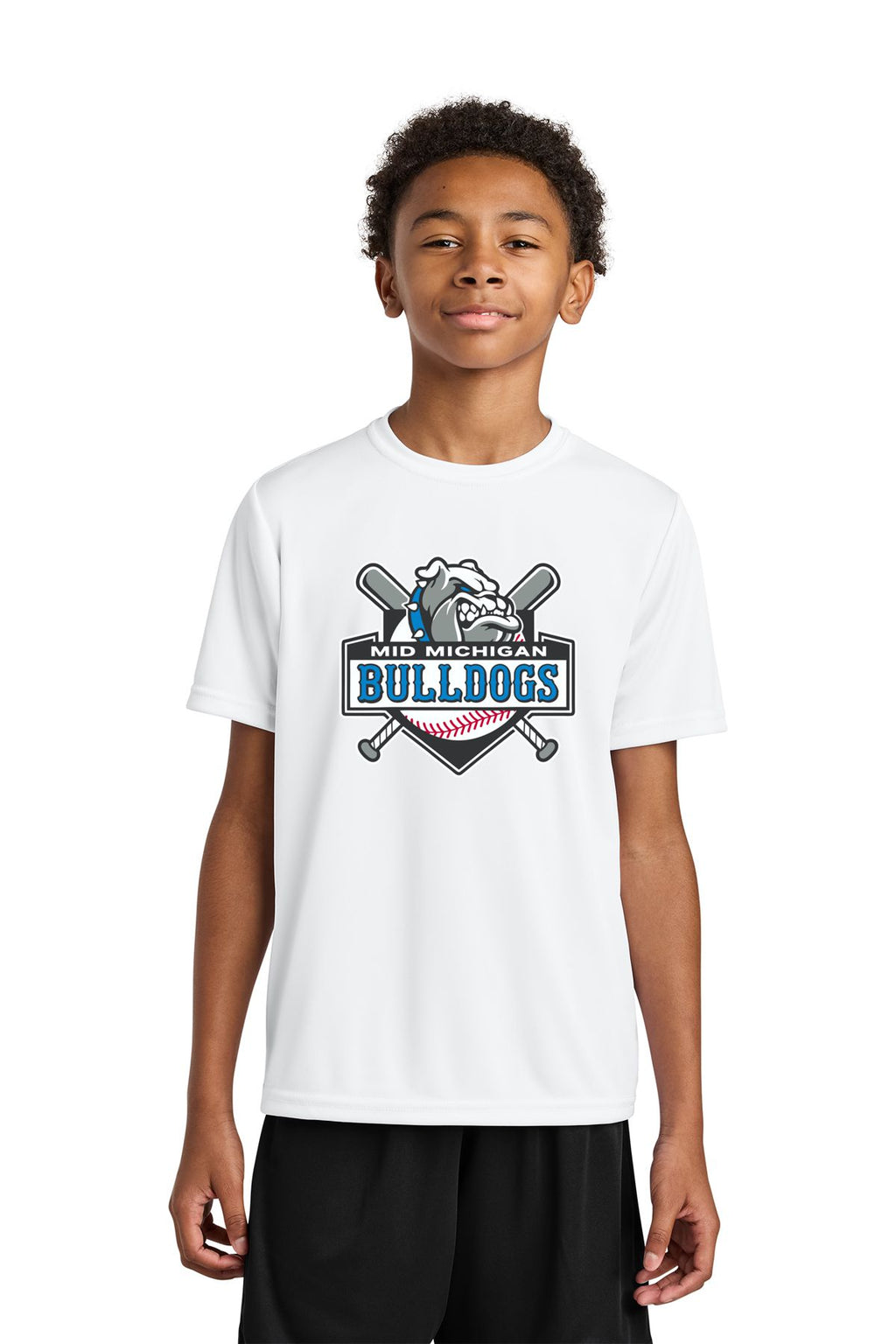 Mid Michigan Bulldogs Cooling Performance Short Sleeve Tee