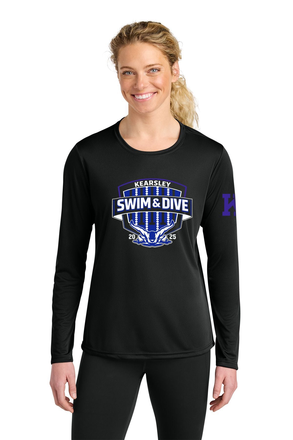 Kearsley Swim & Dive Cooling Performance Long Sleeve Tee