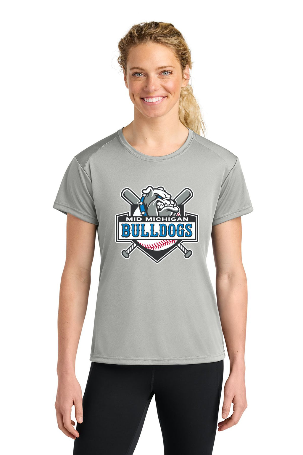 Mid Michigan Bulldogs Cooling Performance Short Sleeve Tee
