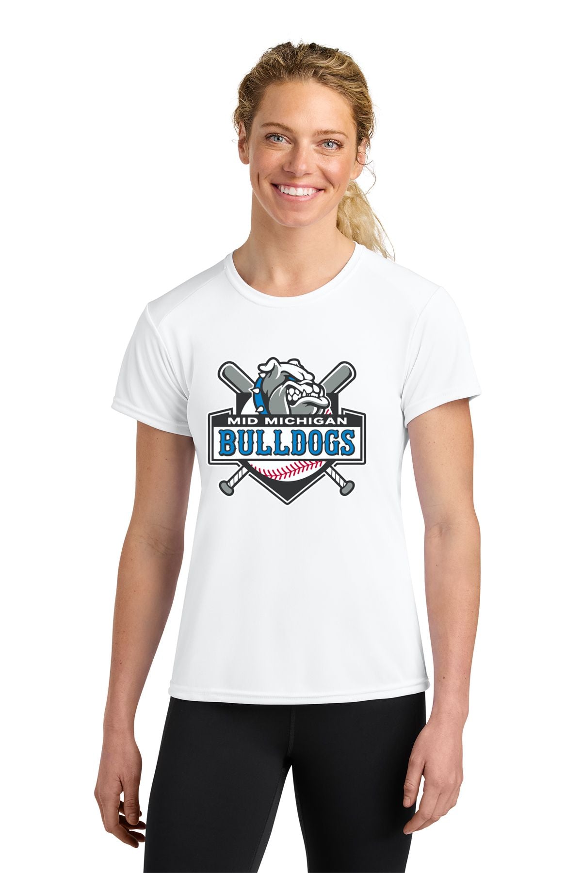 Mid Michigan Bulldogs Cooling Performance Short Sleeve Tee