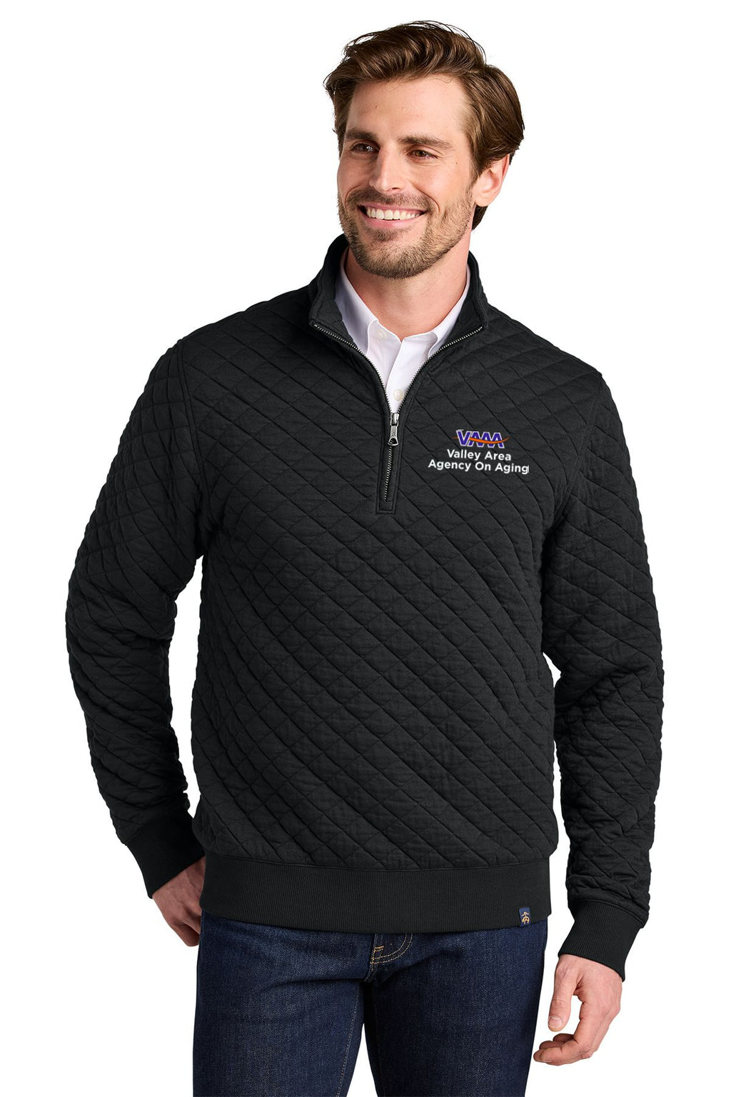Valley Area Agency On Aging Brooks Brothers® Diamond Quilt 1/4-Zip