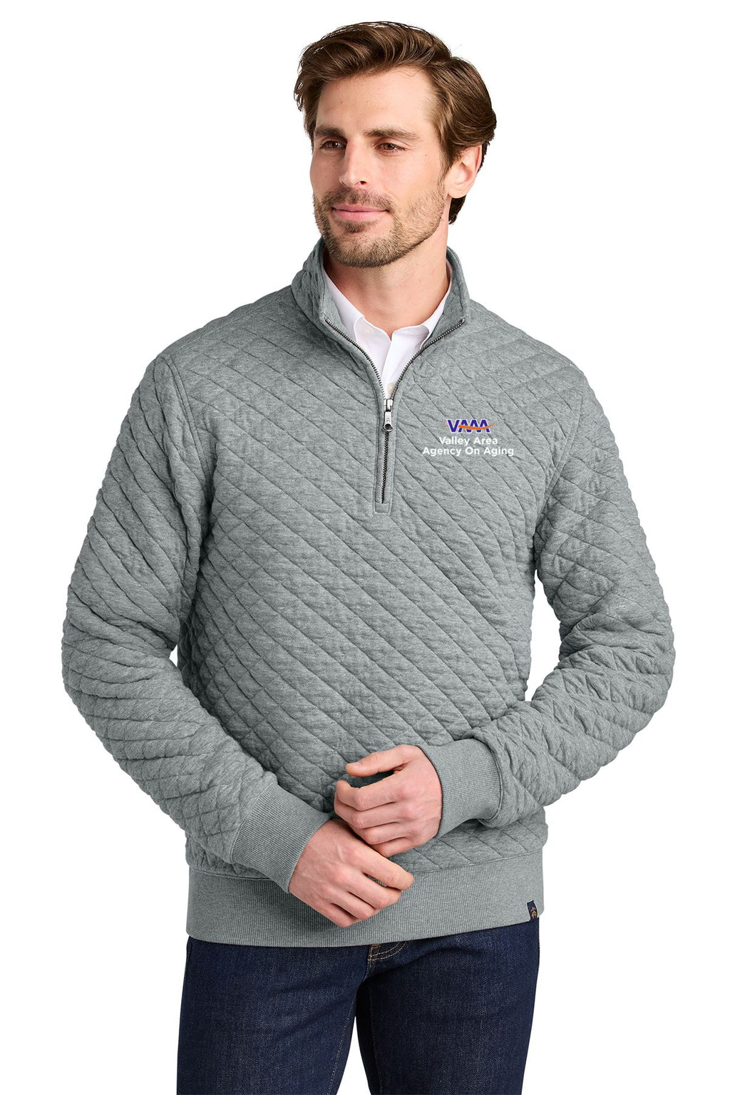 Valley Area Agency On Aging Brooks Brothers® Diamond Quilt 1/4-Zip