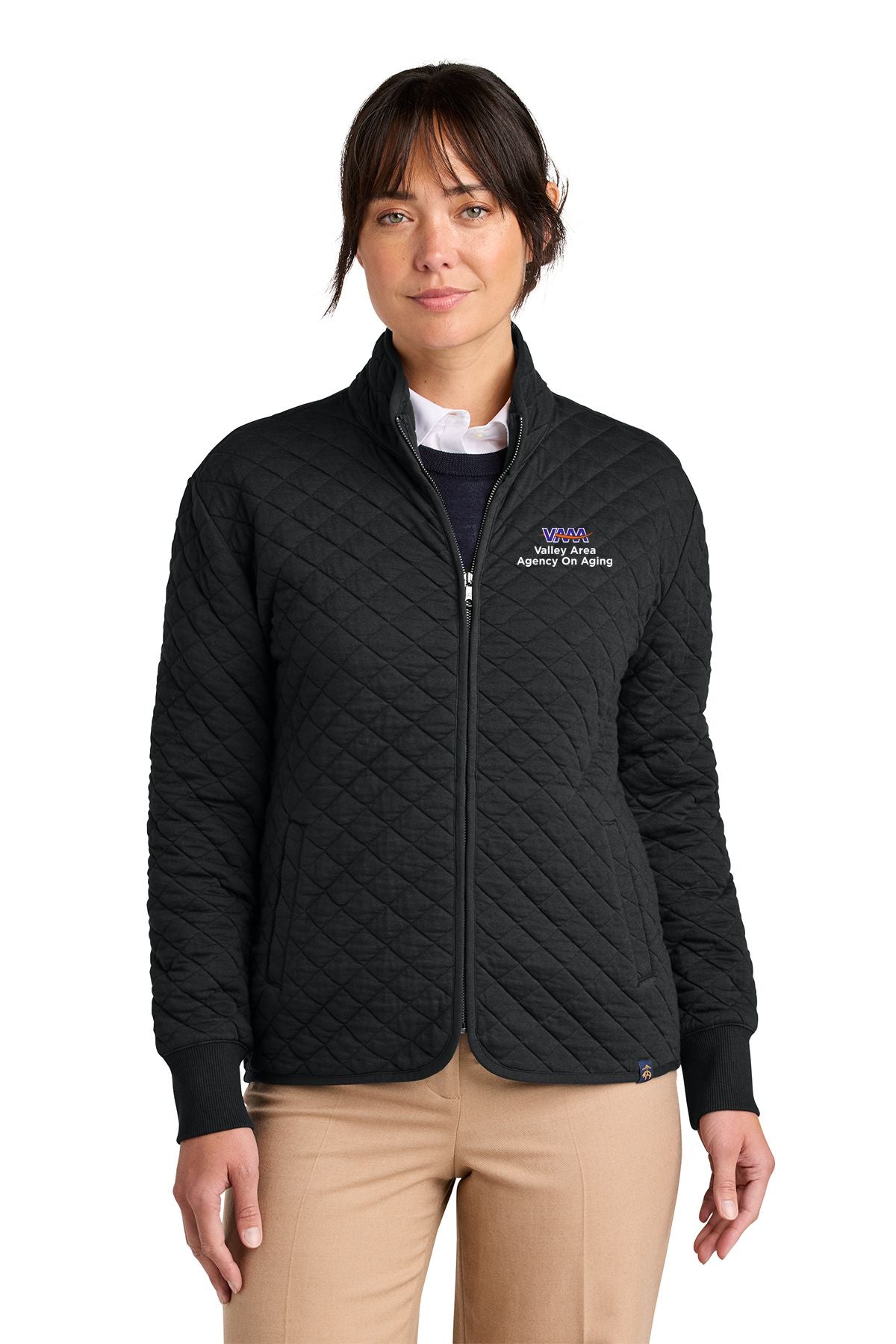 Valley Area Agency On Aging Brooks Brothers® Women’s Diamond Quilt Full-Zip