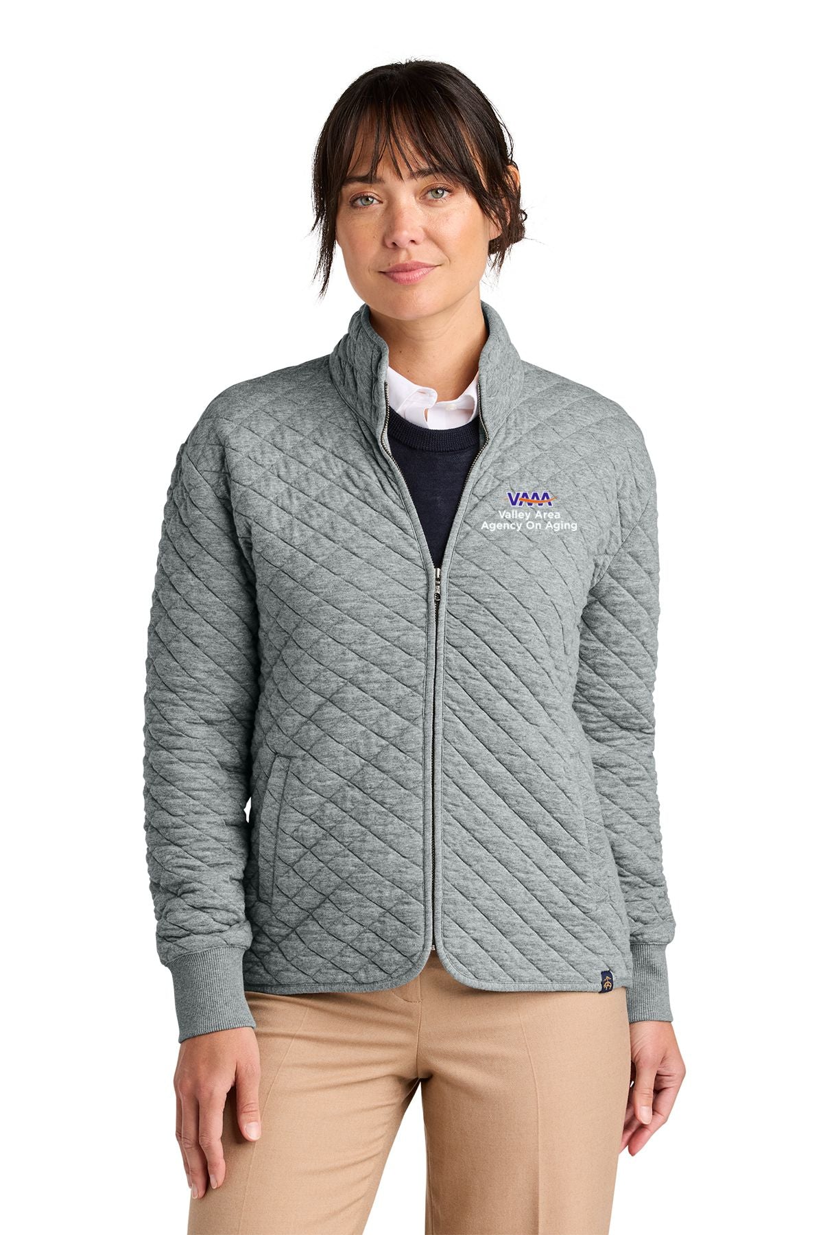 Valley Area Agency On Aging Brooks Brothers® Women’s Diamond Quilt Full-Zip
