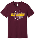 Davison Volleyball Bella Canvas Short Sleeve Tee