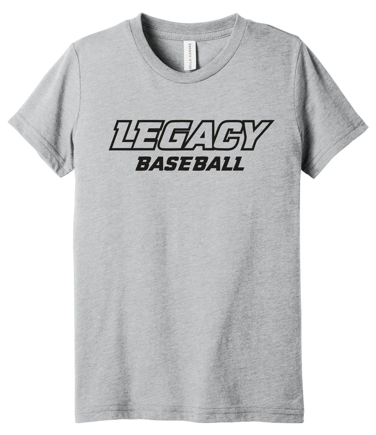 Legacy Baseball Bella Canvas Short Sleeve Tee