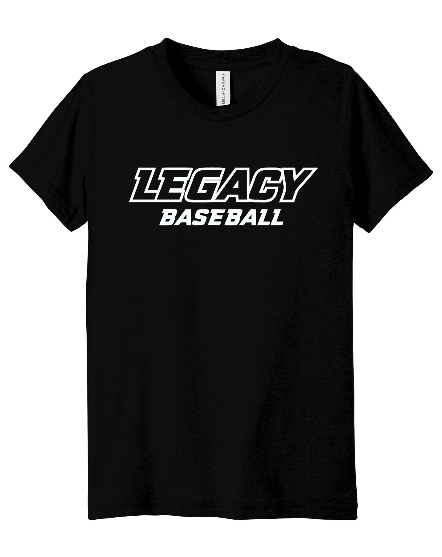 Legacy Baseball Bella Canvas Short Sleeve Tee