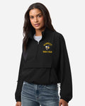 Kearsley Track & Field Women's Stretch Woven Quarter-Zip Pullover