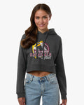 Davison Softball Women's Cropped Fleece Hooded Sweatshirt