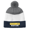 Goodrich Cozy Striped Pom Beanie