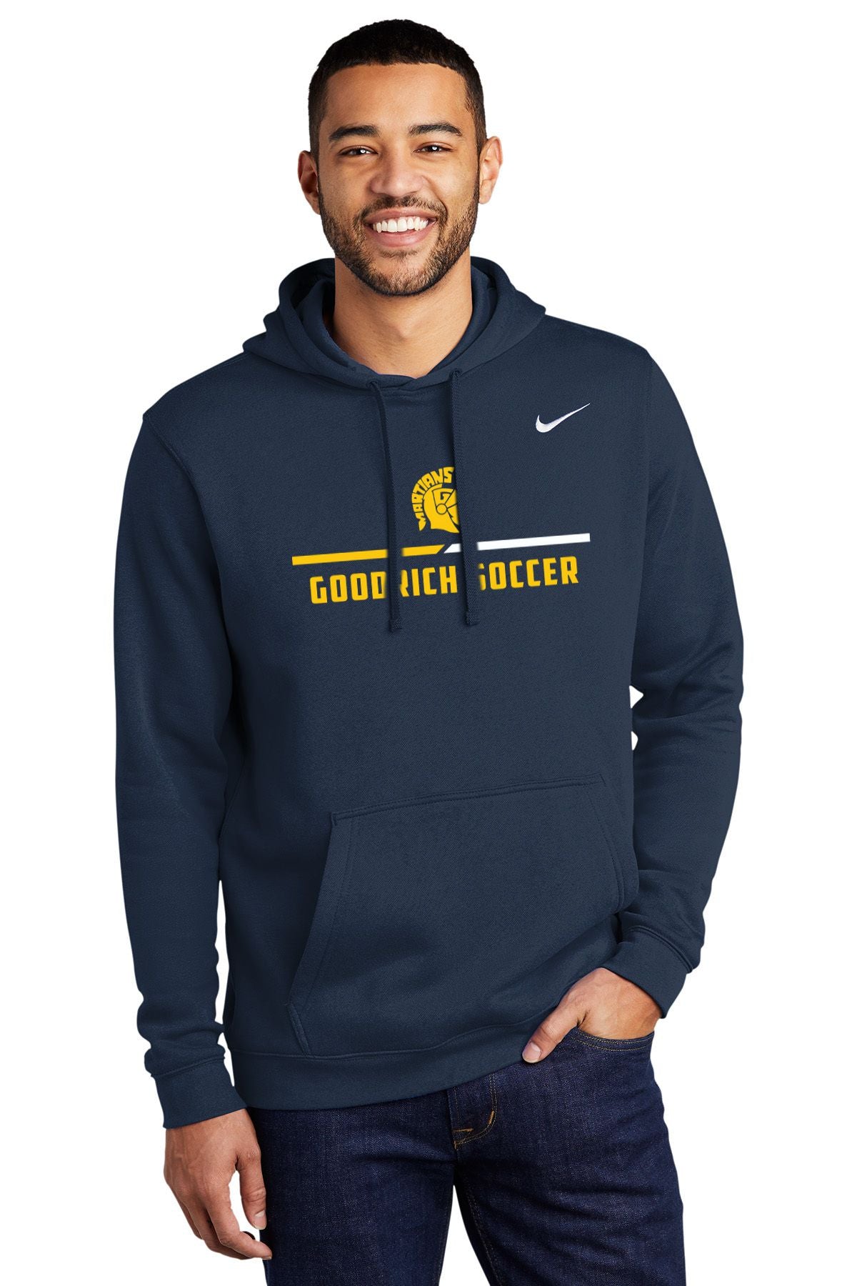 Goodrich Soccer Nike Club Fleece Hood