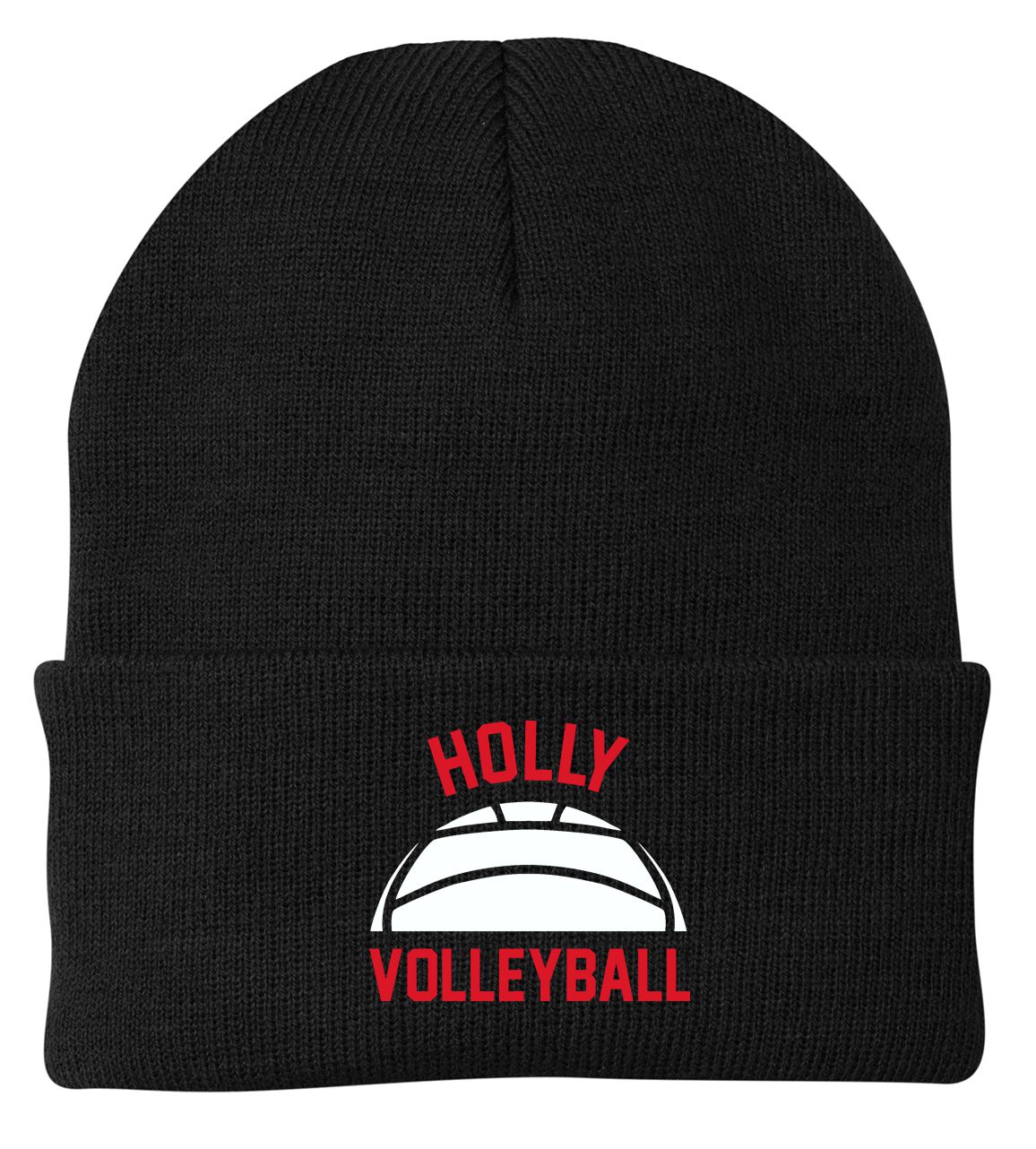 Holly Volleyball Knit Cap