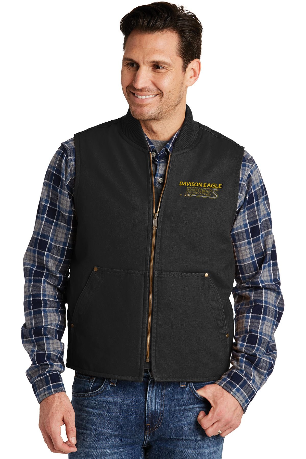 Davison Eagle Riders CornerStone® Washed Duck Cloth Vest