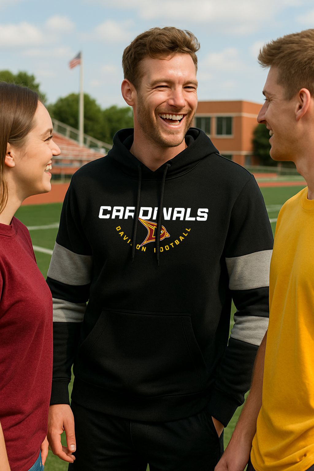 Davison Football Jackson Way Hood