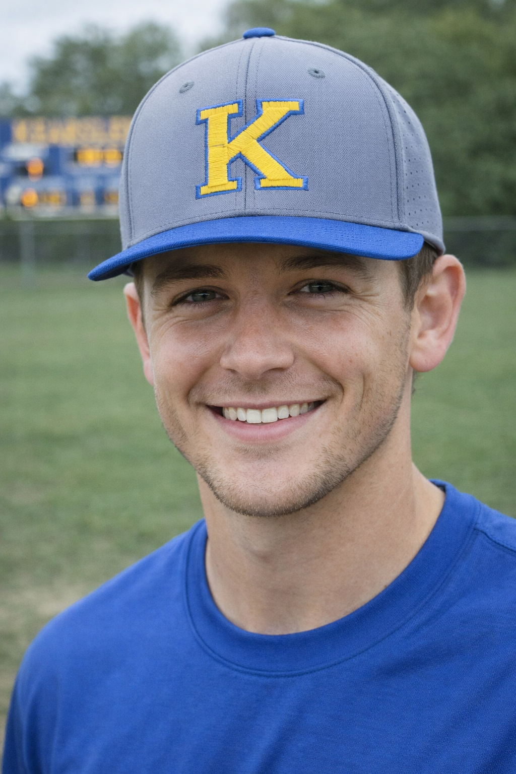 Kearsley Embroidered Perforated Flexfit Cap