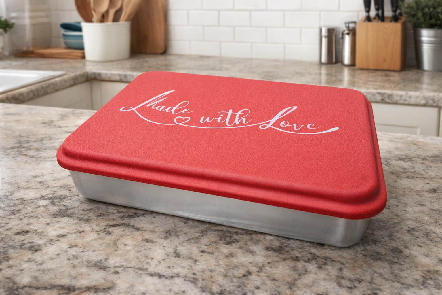 Made with Love 9x13 Aluminum Cake Pan