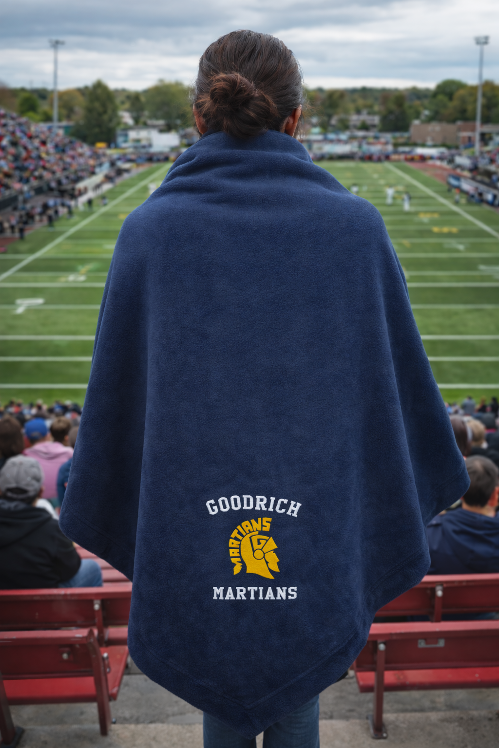 Goodrich Martians Stadium Blanket