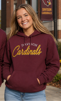 Davison Cardinals Block & Script Softstyle® Midweight Pullover Hooded Sweatshirt