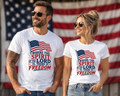 Where the Spirit of the Lord is Patriotic Tee
