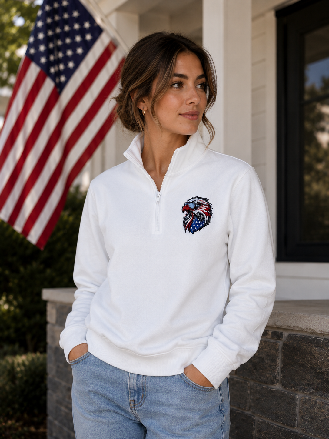 Liberty Eagle Quarter-Zip