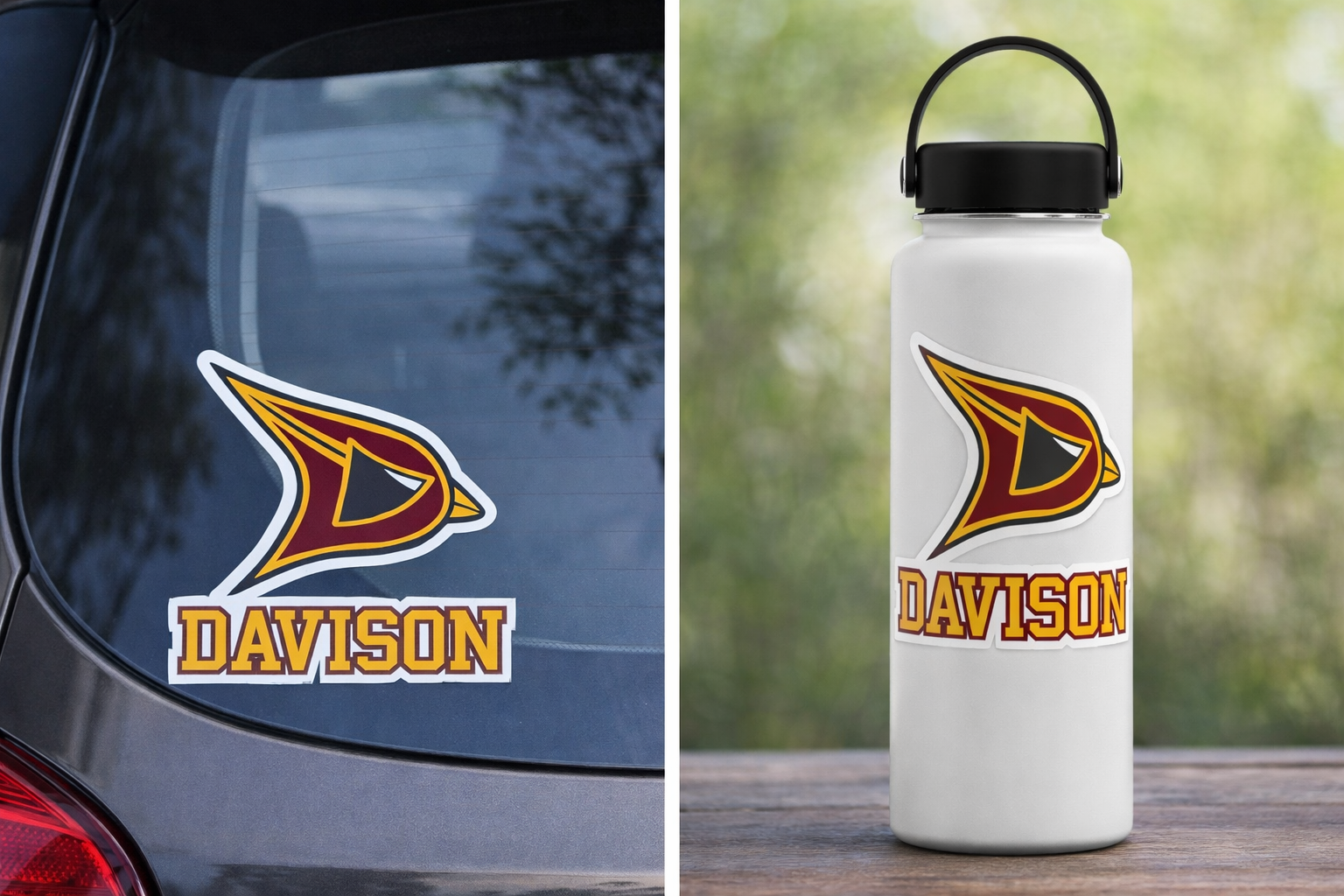 Davison Cardinals Big Sticker