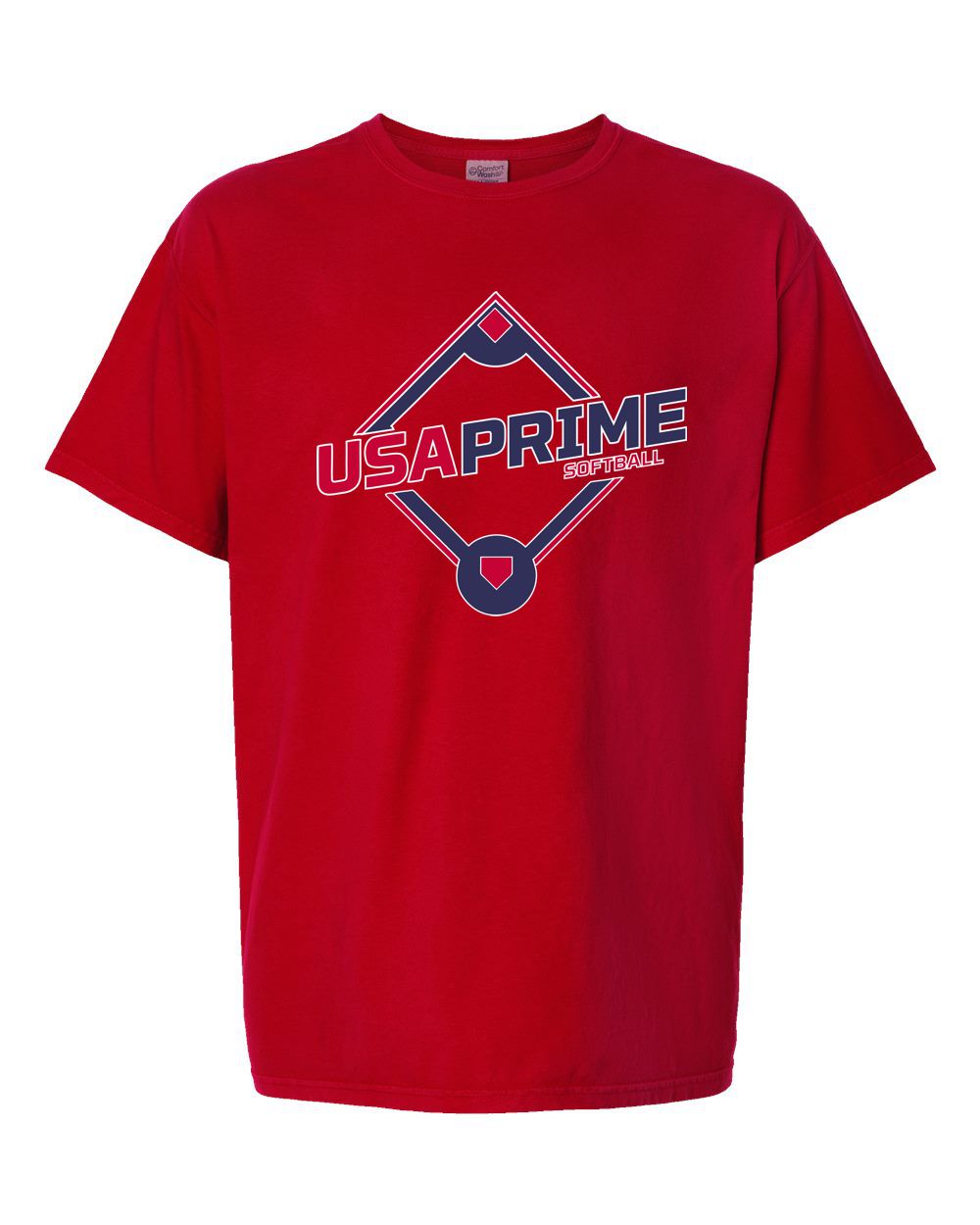 USA Prime Softball Comfort Wash T-shirt