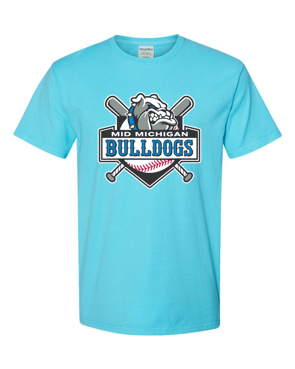 Mid Michigan Bulldogs Comfort Wash T-shirt
