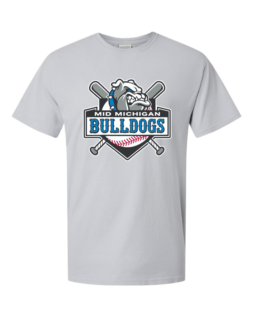 Mid Michigan Bulldogs Comfort Wash T-shirt