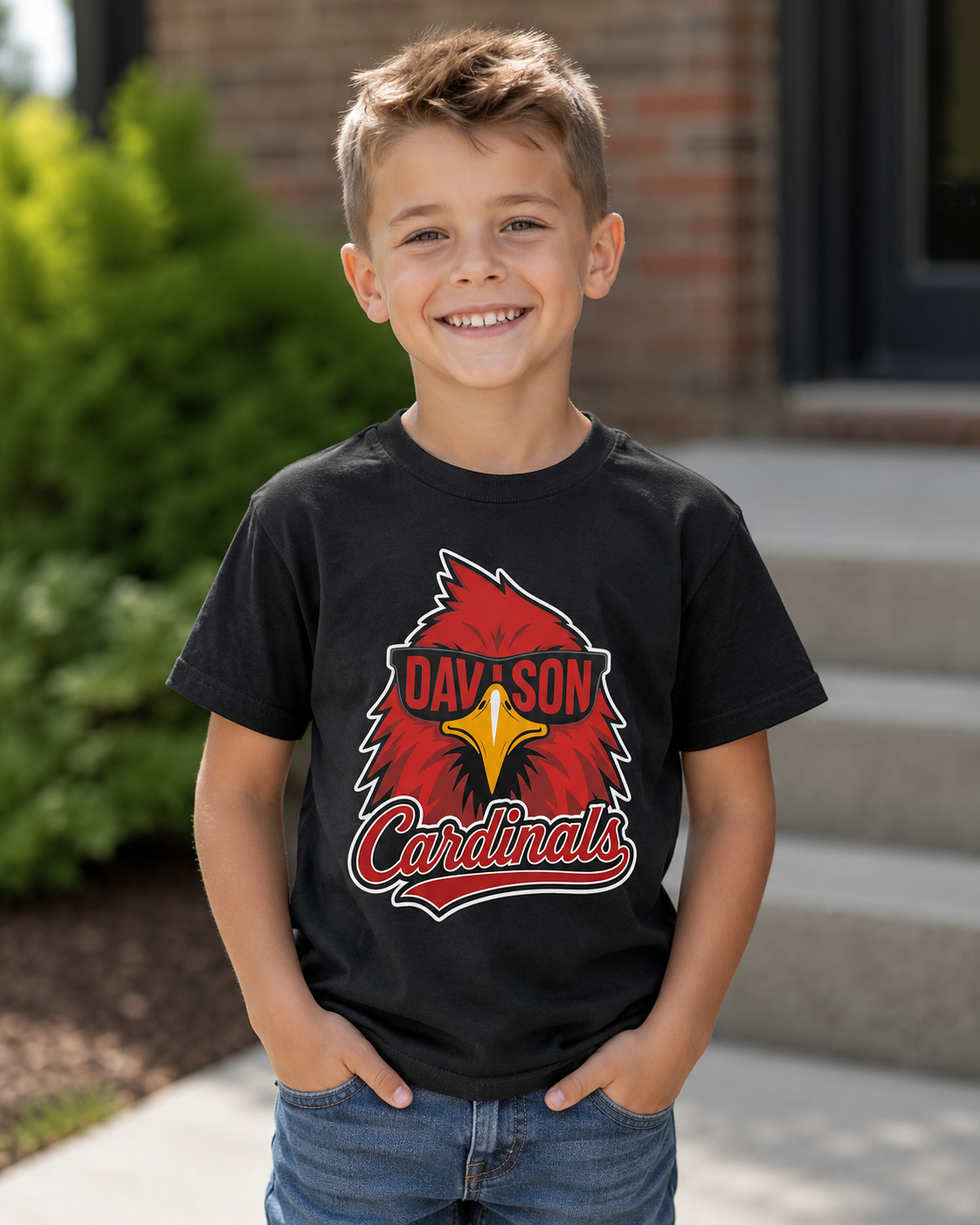 Davison Cool Cardinals Basic T-shirt