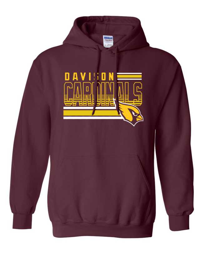 Davison "Lines"  Hooded Sweatshirt
