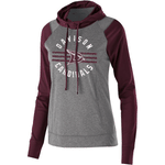 Davison Cardinals Ladies Vintage Performance Long Sleeve