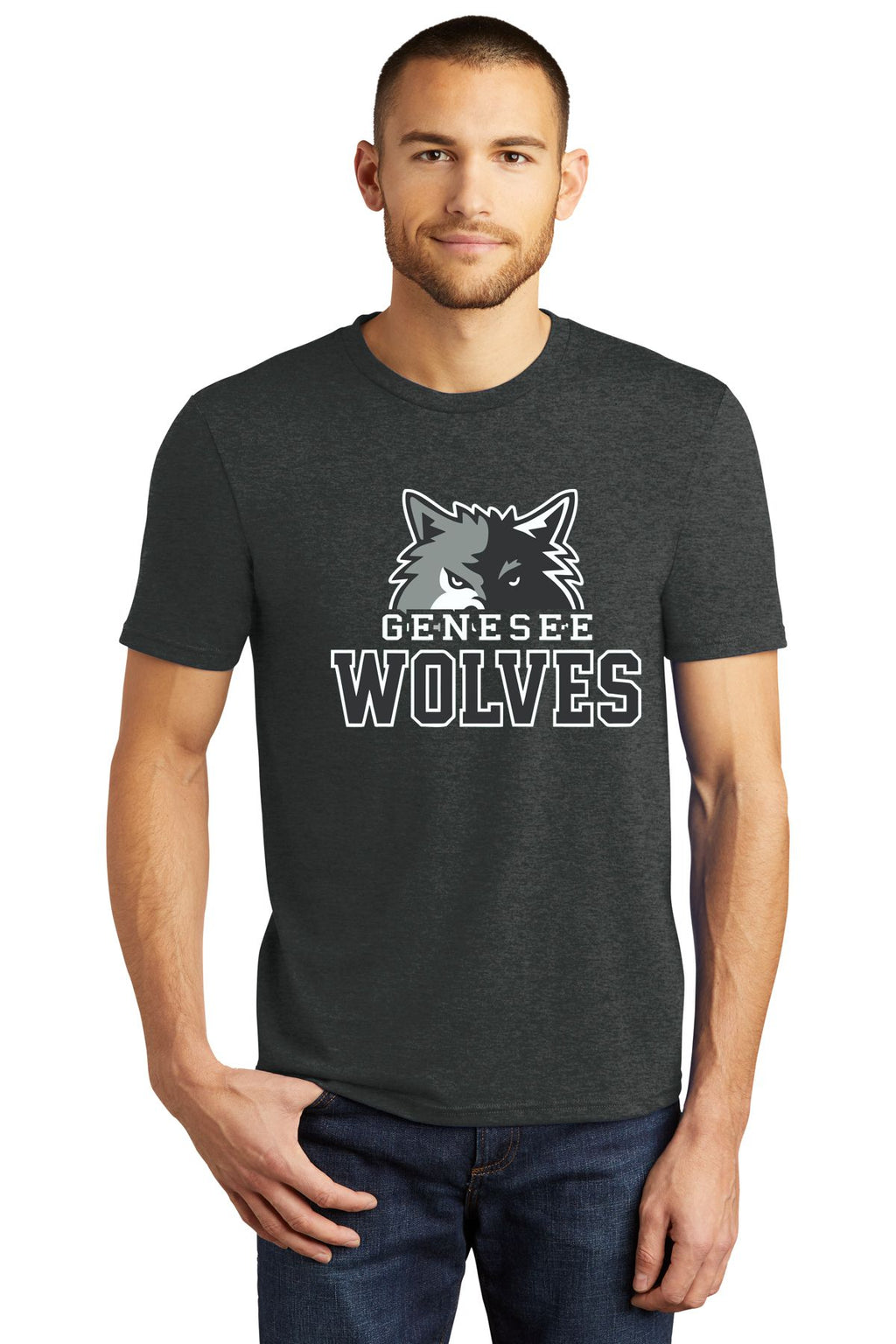 Genesee Wolves Soft Feel Tee-GWPTO