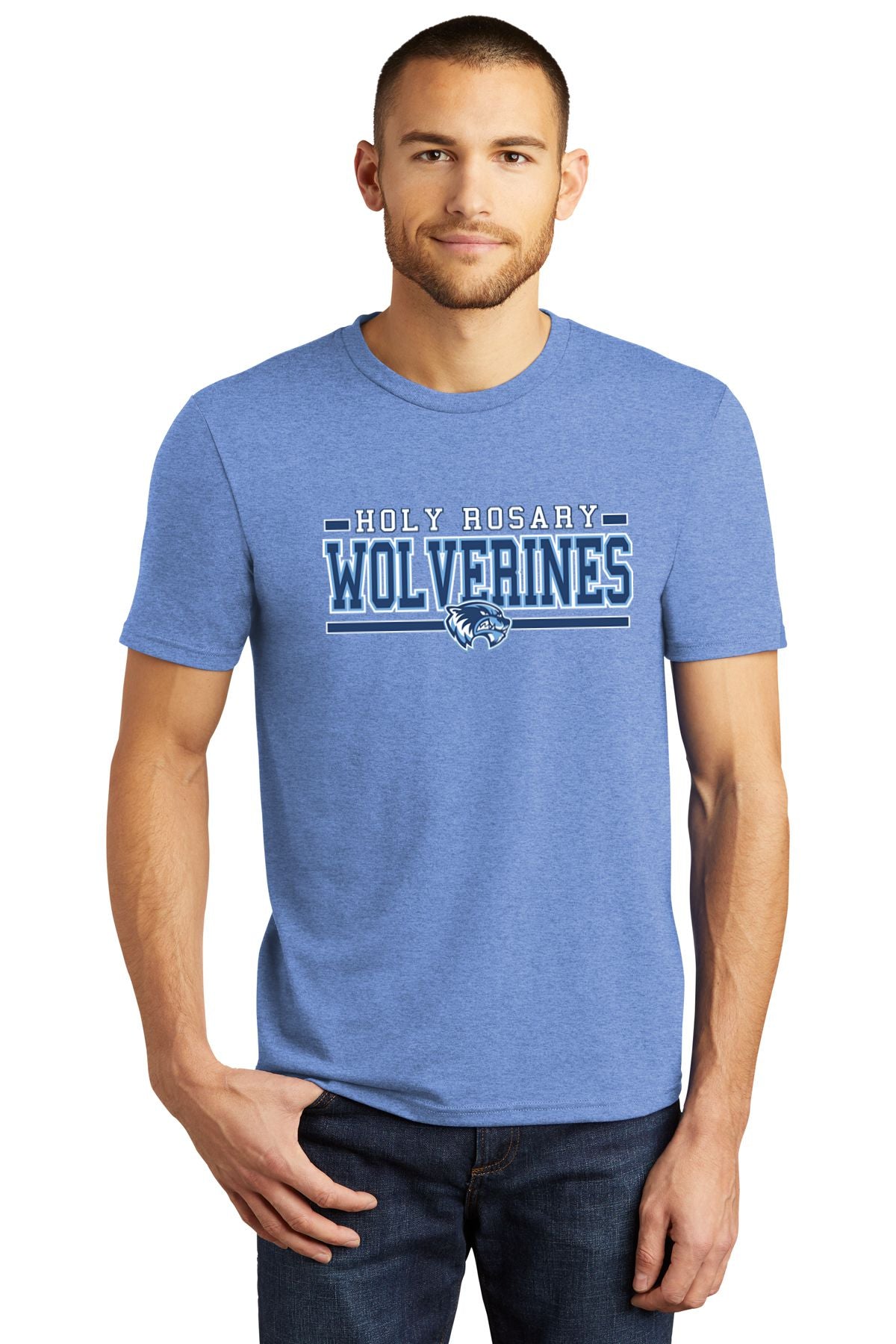 Holy Rosary Tri-Blend Tee