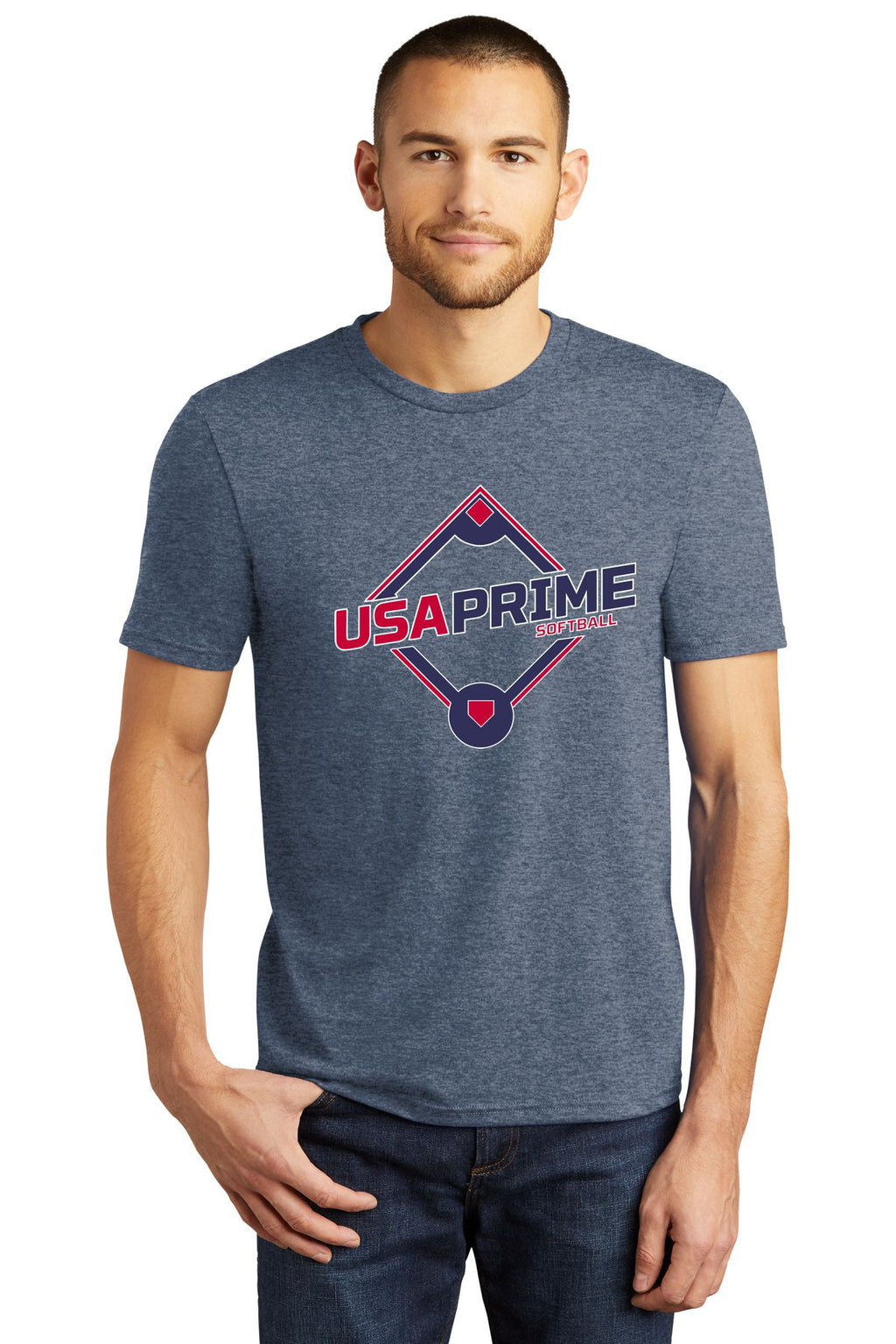 USA Prime Softball Soft Feel Tee